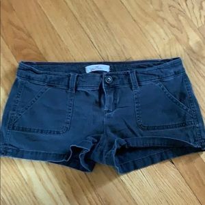 Hollister dark navy blue shorts